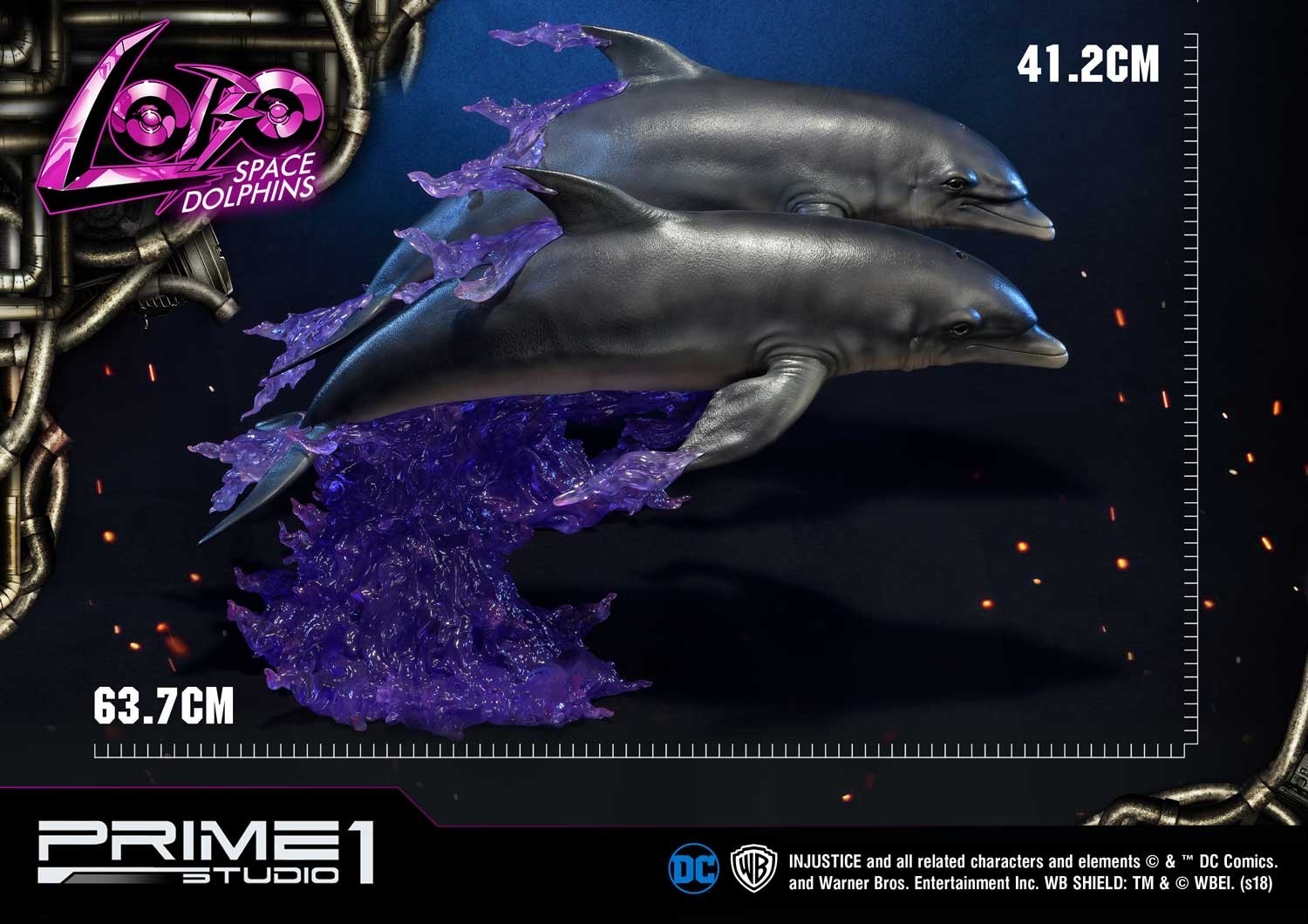 Injustice: Gods Among Us - Space Dolphin - Ultimate Museum Masterline  (UMMDCIJ-02) - 1/3 (Prime 1 Studio) photo 3