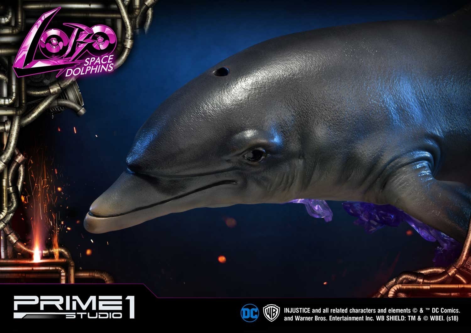 Injustice: Gods Among Us - Space Dolphin - Ultimate Museum Masterline  (UMMDCIJ-02) - 1/3 (Prime 1 Studio) photo 9