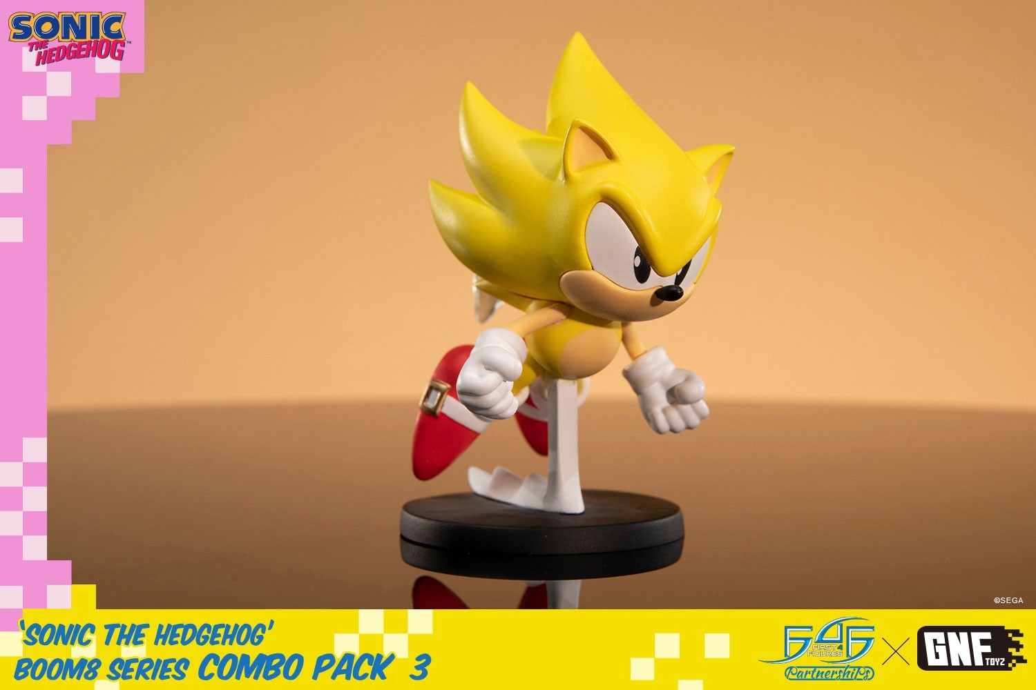 Sonic the Hedgehog - Super Sonic - Boom8  (Vol.06) - Classic Super Sonic (First 4 Figures, GNF Toyz) photo 2
