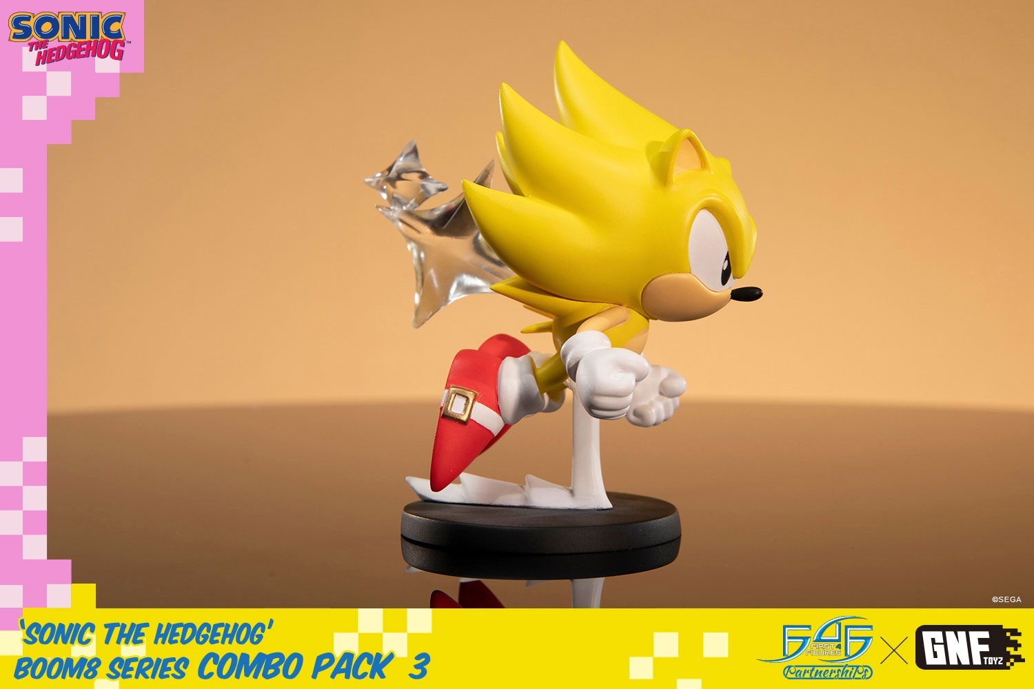 Sonic the Hedgehog - Super Sonic - Boom8  (Vol.06) - Classic Super Sonic (First 4 Figures, GNF Toyz) photo 3
