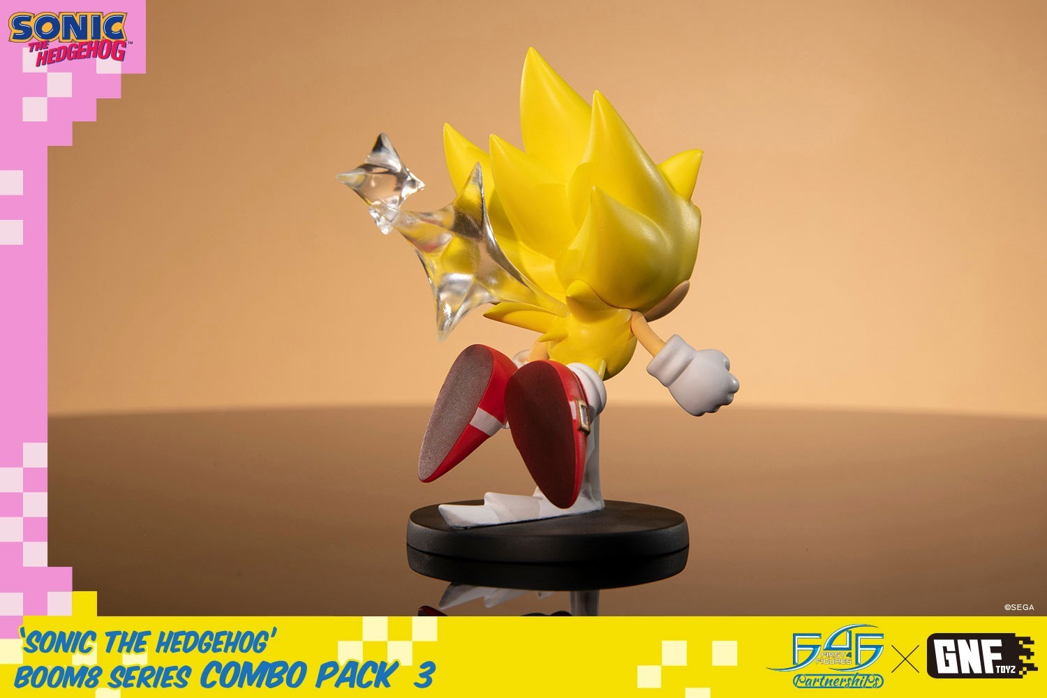 Sonic the Hedgehog - Super Sonic - Boom8  (Vol.06) - Classic Super Sonic (First 4 Figures, GNF Toyz) photo 4