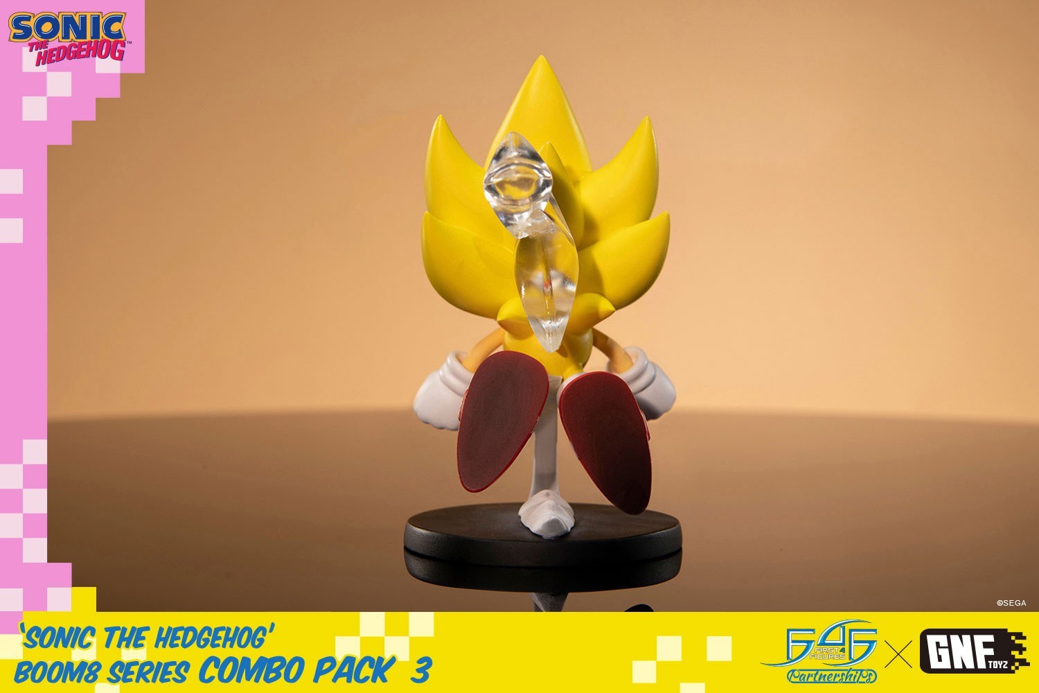 Sonic the Hedgehog - Super Sonic - Boom8  (Vol.06) - Classic Super Sonic (First 4 Figures, GNF Toyz) photo 5