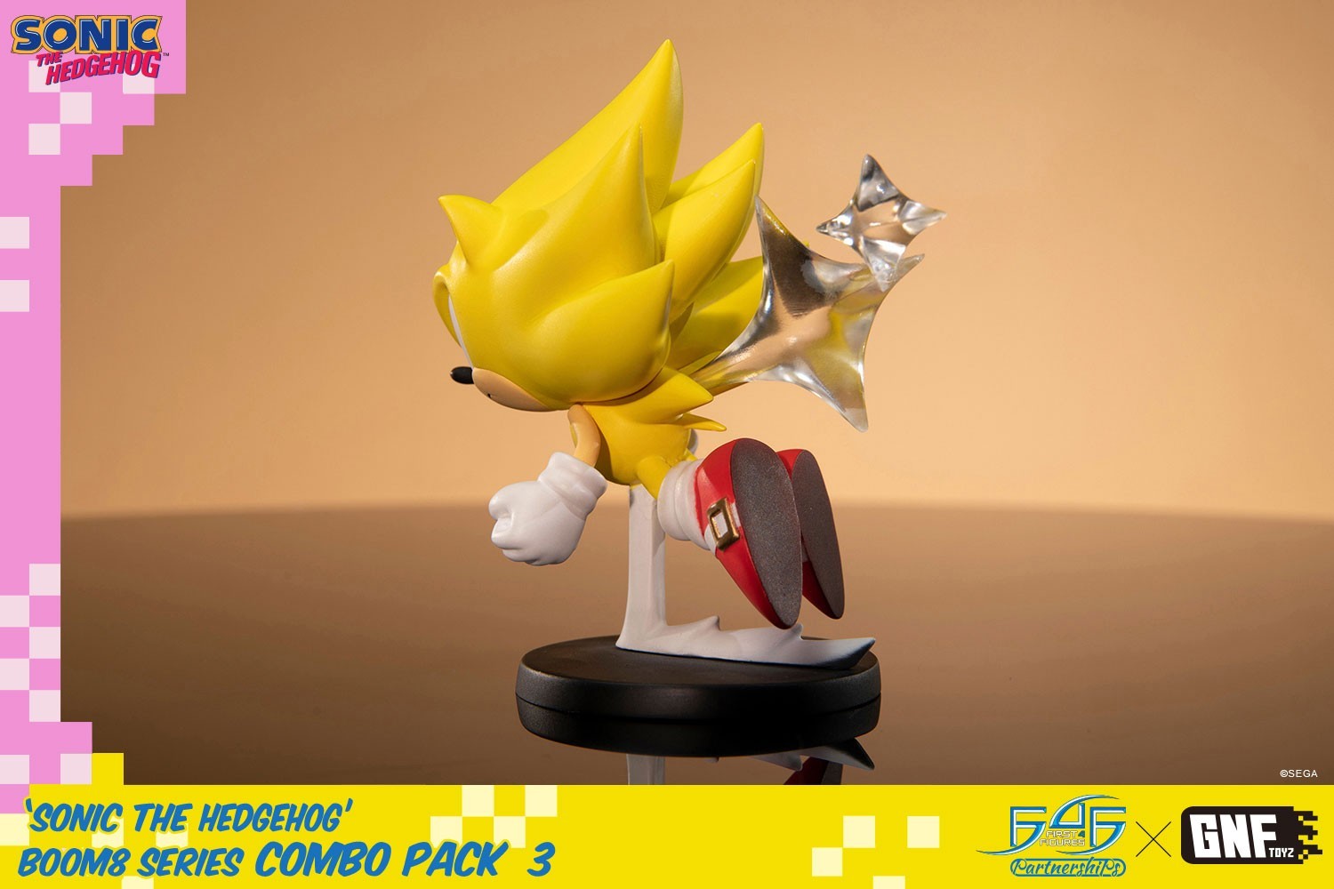 Sonic the Hedgehog - Super Sonic - Boom8  (Vol.06) - Classic Super Sonic (First 4 Figures, GNF Toyz) photo 6