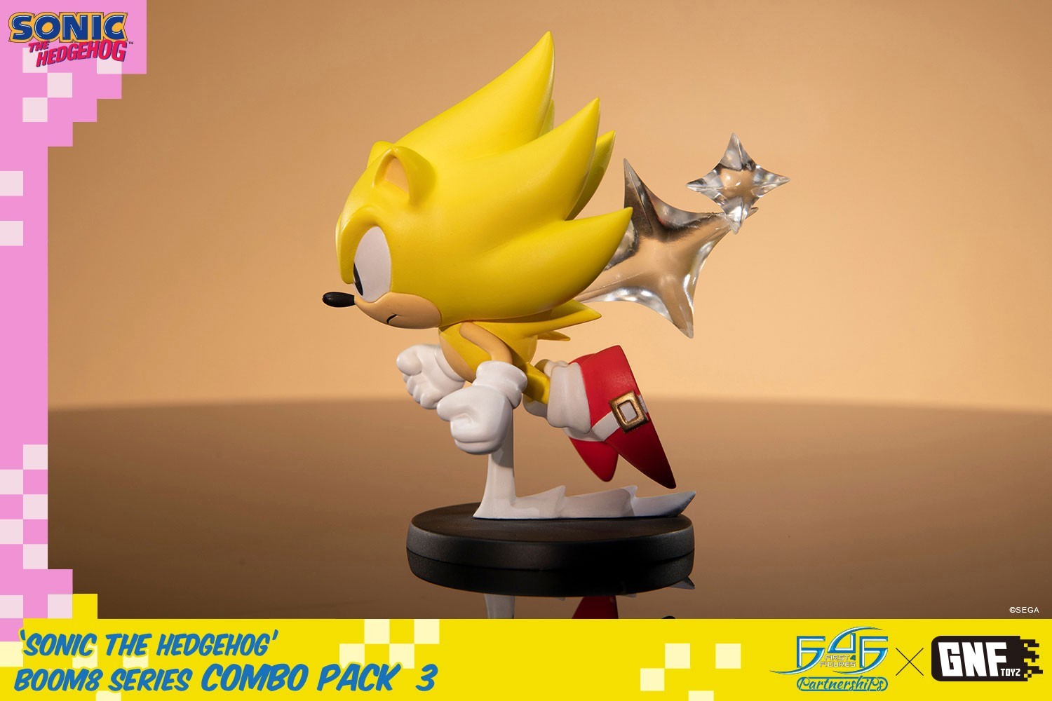 Sonic the Hedgehog - Super Sonic - Boom8  (Vol.06) - Classic Super Sonic (First 4 Figures, GNF Toyz) photo 7