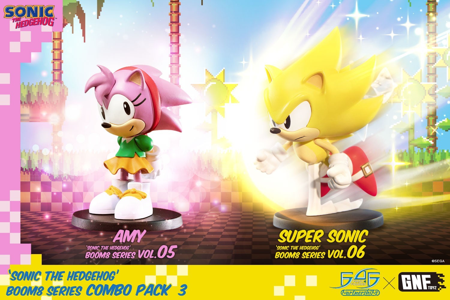 Sonic the Hedgehog - Super Sonic - Boom8  (Vol.06) - Classic Super Sonic (First 4 Figures, GNF Toyz) photo 8