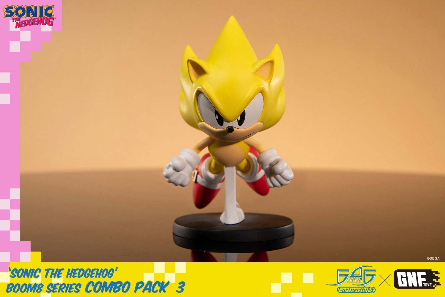 Sonic the Hedgehog - Super Sonic - Boom8  (Vol.06) - Classic Super Sonic (First 4 Figures, GNF Toyz) photo 9