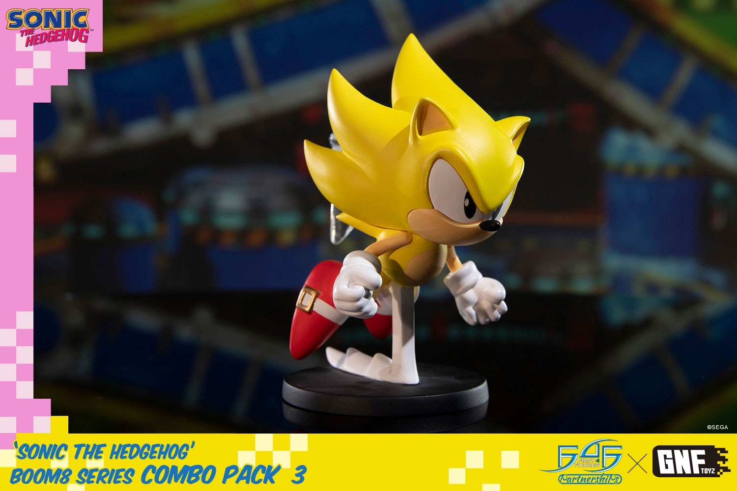 Sonic the Hedgehog - Super Sonic - Boom8  (Vol.06) - Classic Super Sonic (First 4 Figures, GNF Toyz) photo 11