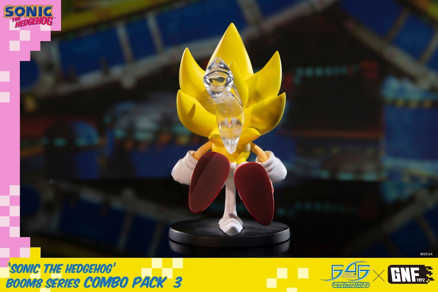 Sonic the Hedgehog - Super Sonic - Boom8  (Vol.06) - Classic Super Sonic (First 4 Figures, GNF Toyz) photo 12