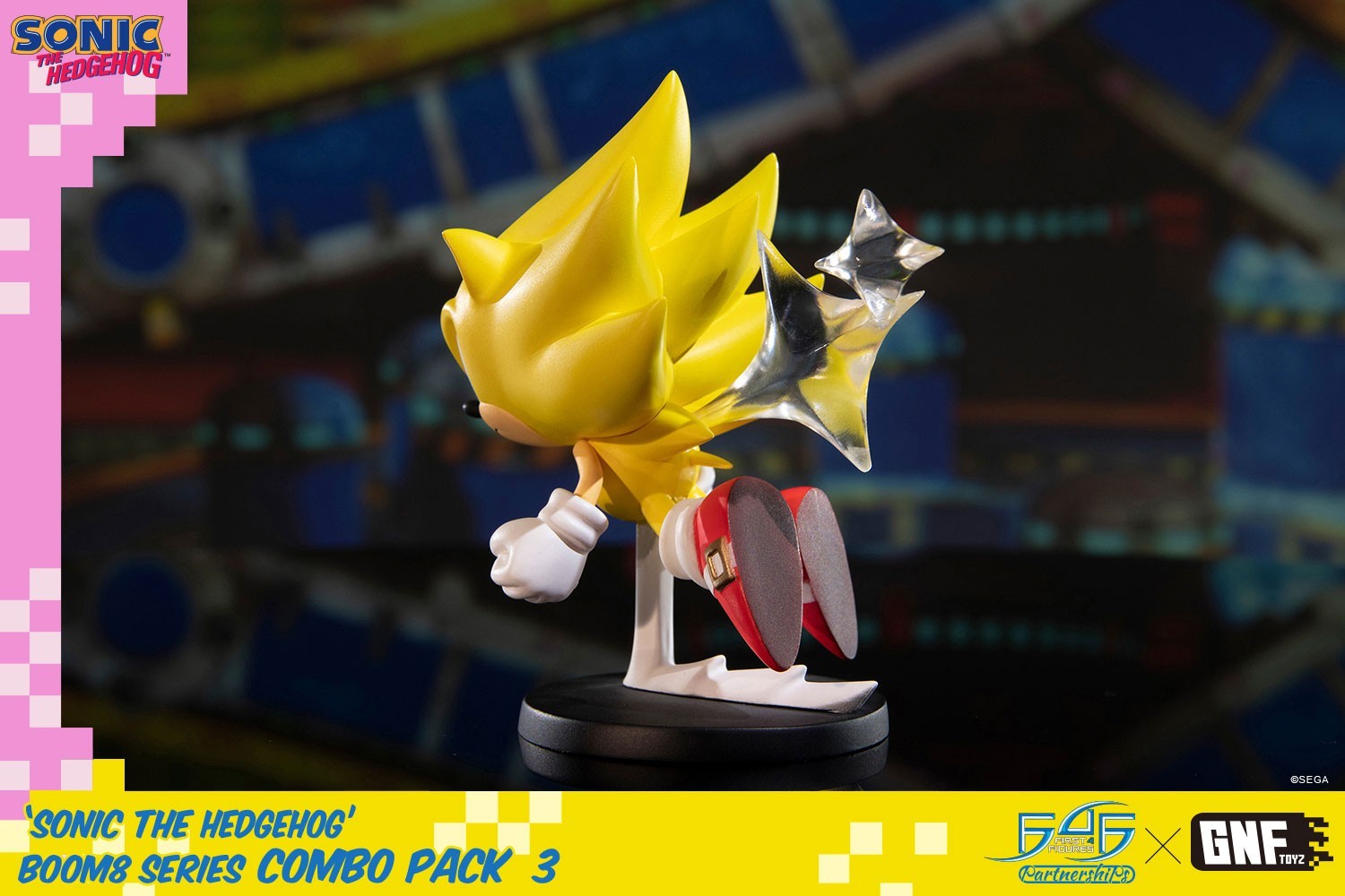 Sonic the Hedgehog - Super Sonic - Boom8  (Vol.06) - Classic Super Sonic (First 4 Figures, GNF Toyz) photo 13
