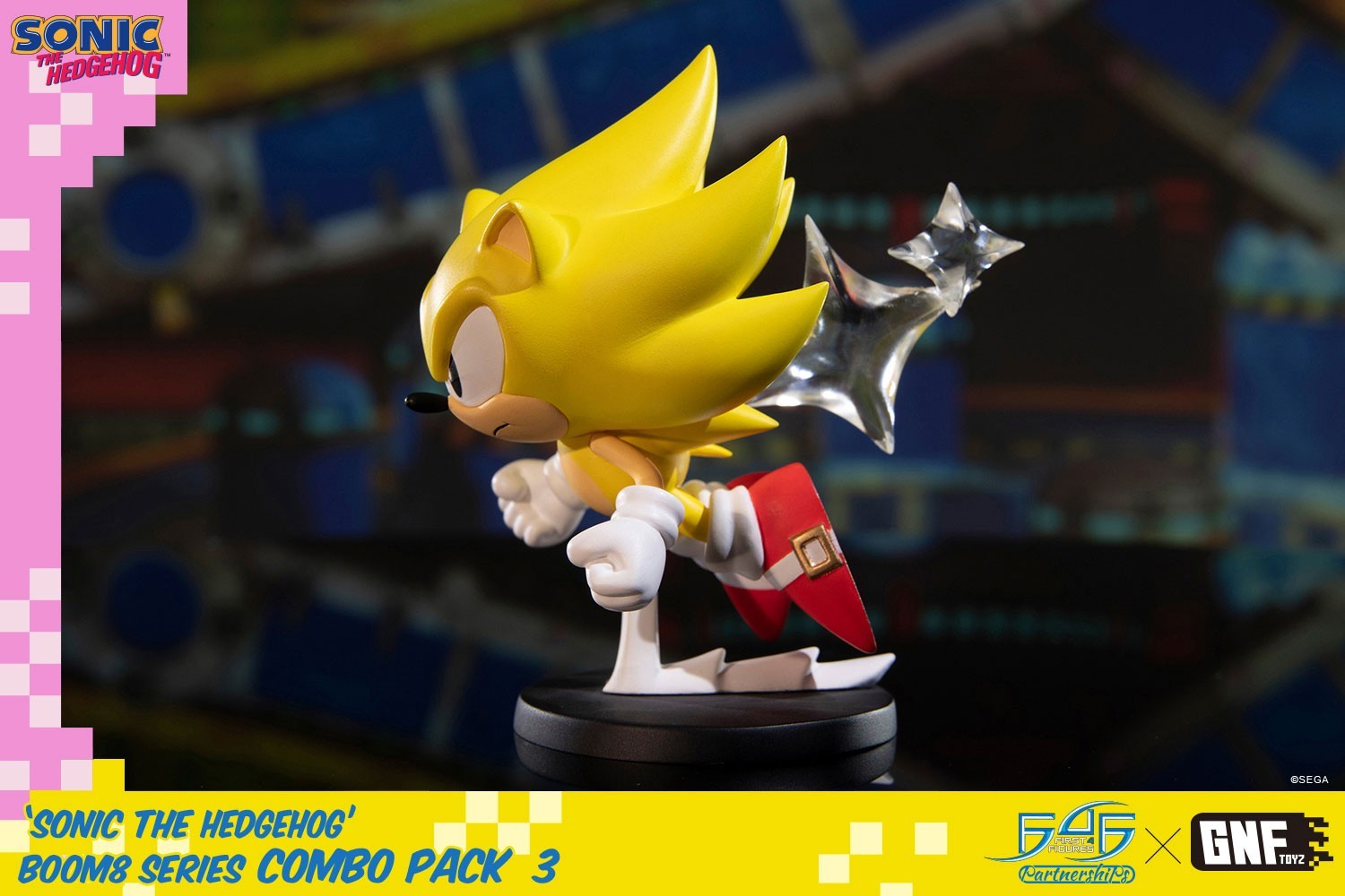 Sonic the Hedgehog - Super Sonic - Boom8  (Vol.06) - Classic Super Sonic (First 4 Figures, GNF Toyz) photo 14