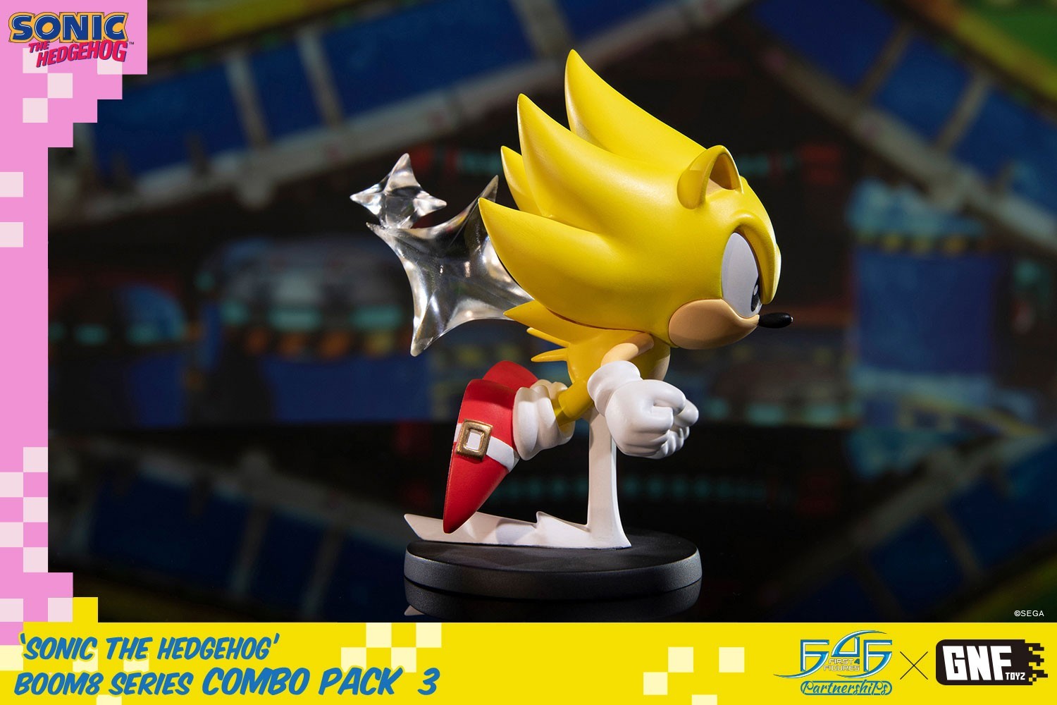 Sonic the Hedgehog - Super Sonic - Boom8  (Vol.06) - Classic Super Sonic (First 4 Figures, GNF Toyz) photo 15