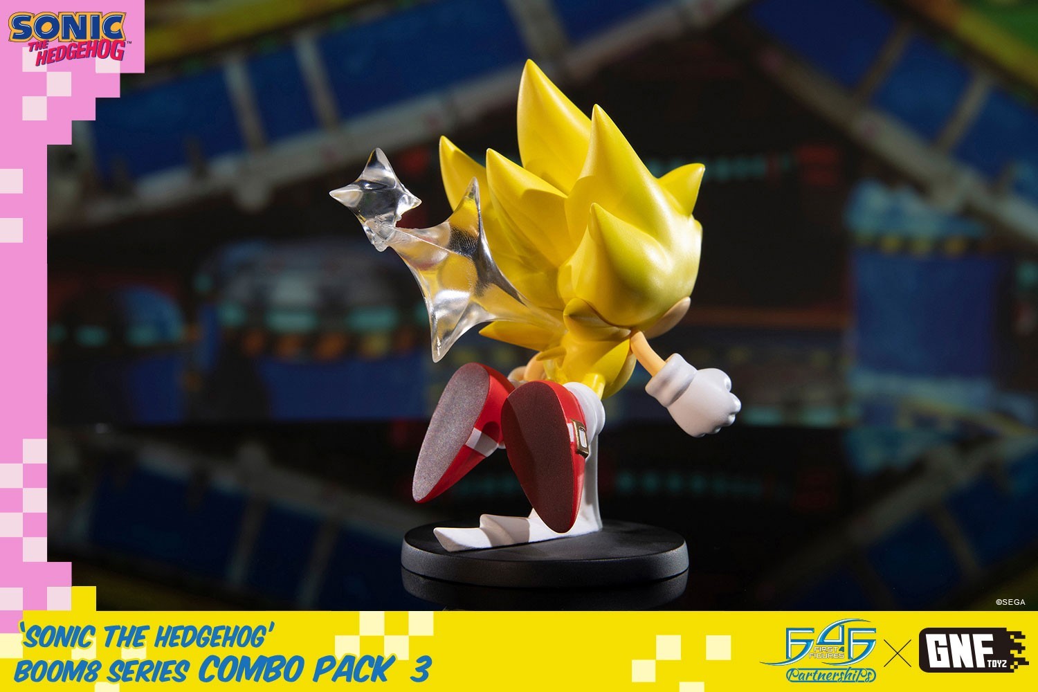 Sonic the Hedgehog - Super Sonic - Boom8  (Vol.06) - Classic Super Sonic (First 4 Figures, GNF Toyz) photo 16