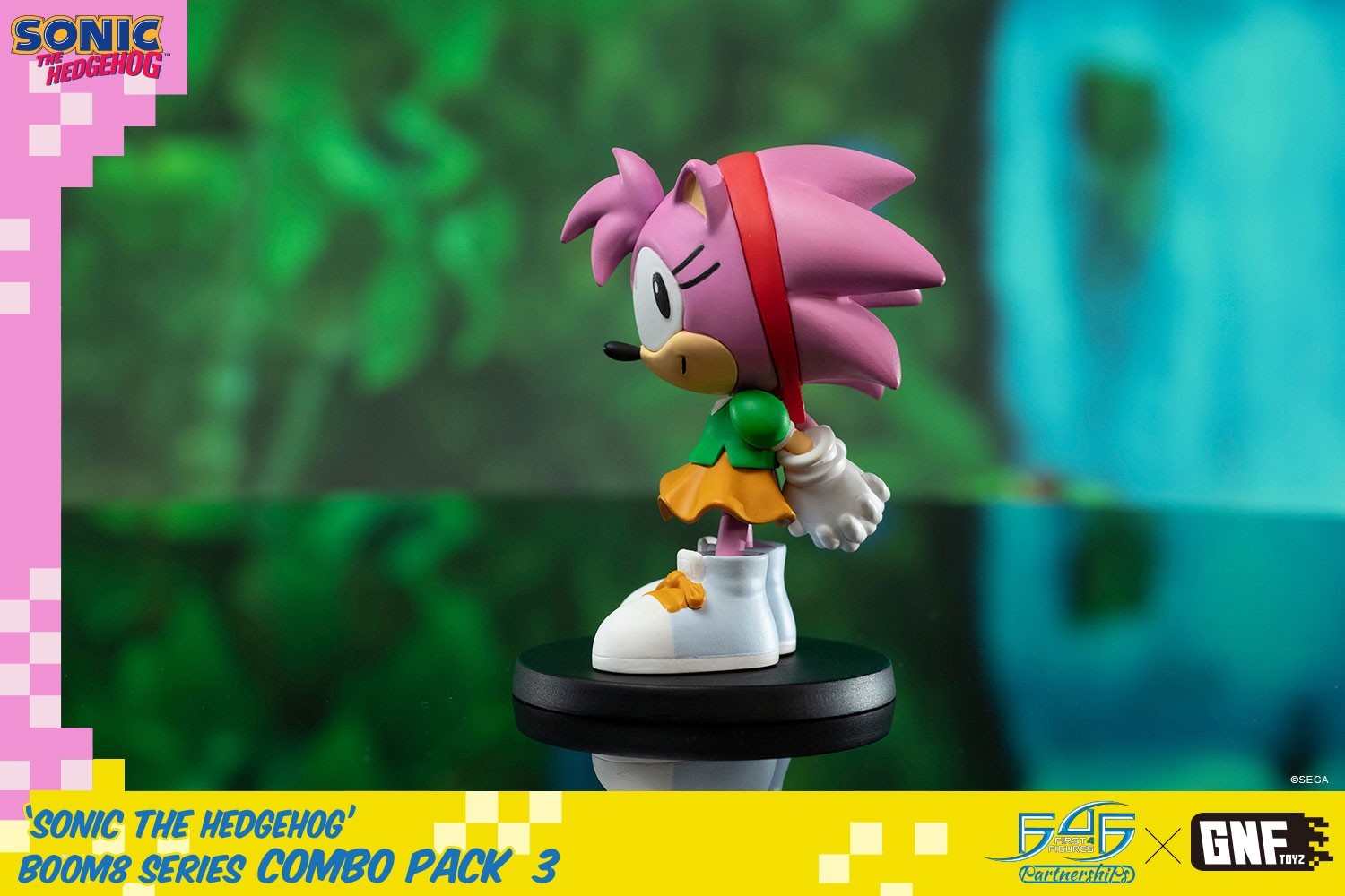 Sonic the Hedgehog CD - Amy Rose - Boom8  (Vol.05) - Classic Amy (First 4 Figures, GNF Toyz) photo 2