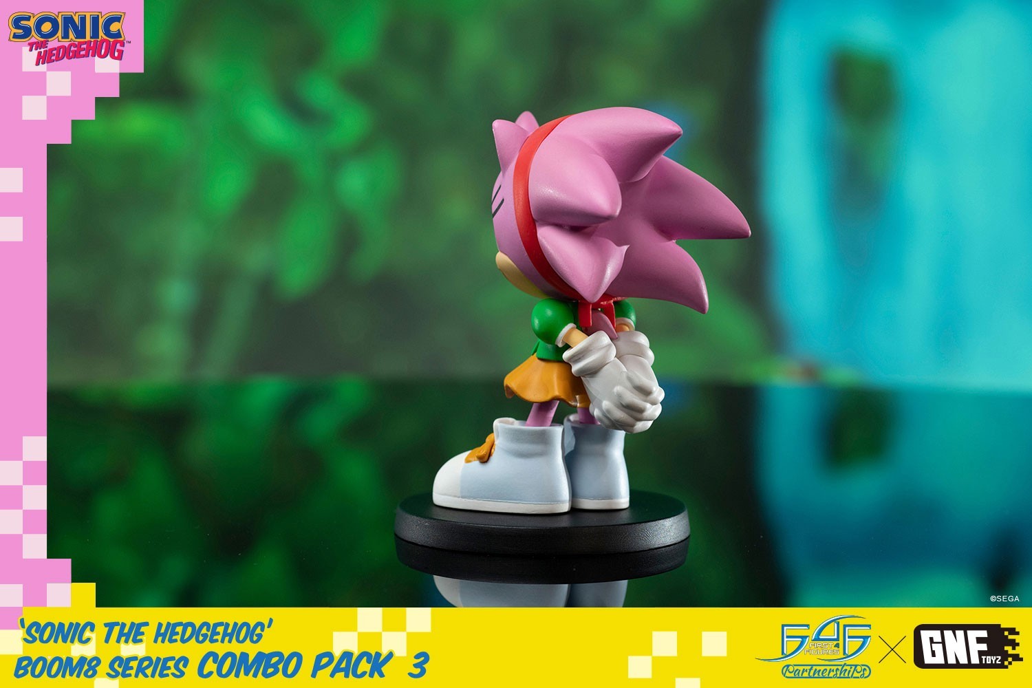Sonic the Hedgehog CD - Amy Rose - Boom8  (Vol.05) - Classic Amy (First 4 Figures, GNF Toyz) photo 3