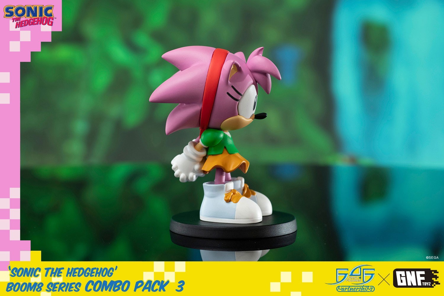 Sonic the Hedgehog CD - Amy Rose - Boom8  (Vol.05) - Classic Amy (First 4 Figures, GNF Toyz) photo 5