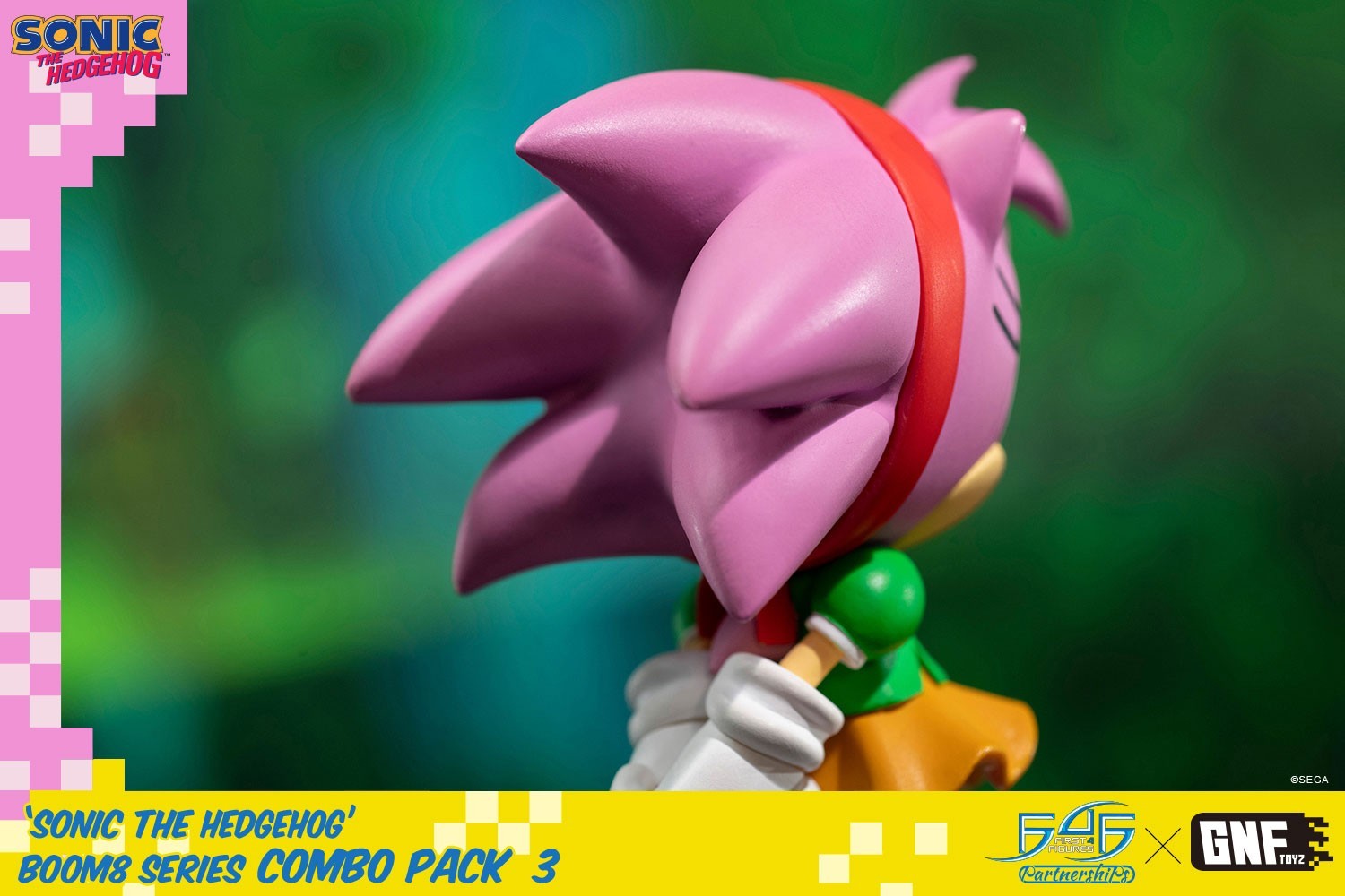 Sonic the Hedgehog CD - Amy Rose - Boom8  (Vol.05) - Classic Amy (First 4 Figures, GNF Toyz) photo 8