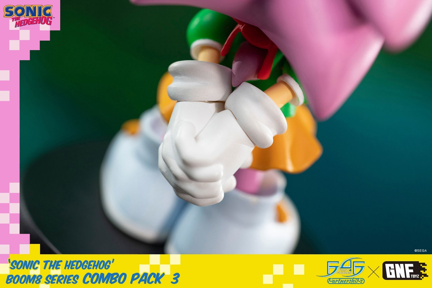 Sonic the Hedgehog CD - Amy Rose - Boom8  (Vol.05) - Classic Amy (First 4 Figures, GNF Toyz) photo 12