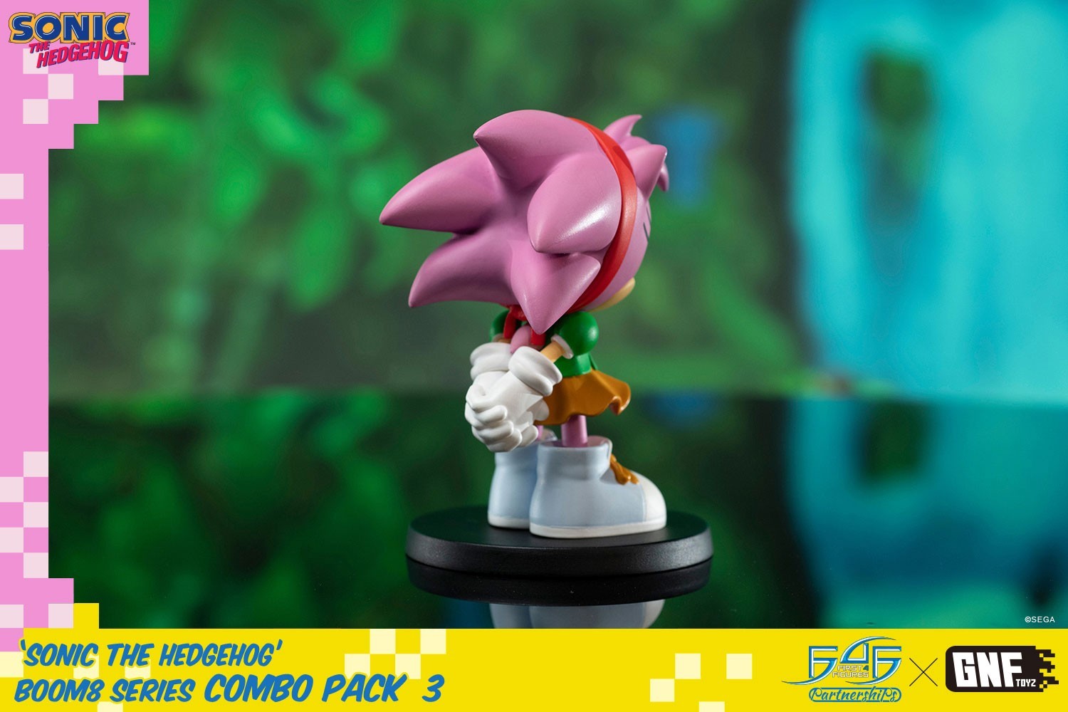 Sonic the Hedgehog CD - Amy Rose - Boom8  (Vol.05) - Classic Amy (First 4 Figures, GNF Toyz) photo 13