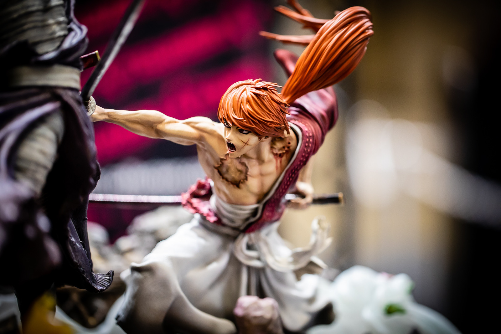 Rurouni Kenshin - Himura Kenshin - Shishio Makoto - Diorama - Elite Exclusive Statue - 1/6 - 25th Anniversary Edition (Figurama Collectors) photo 4