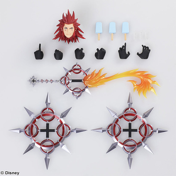 Kingdom Hearts III - Axel - Bring Arts (Square Enix) photo 3