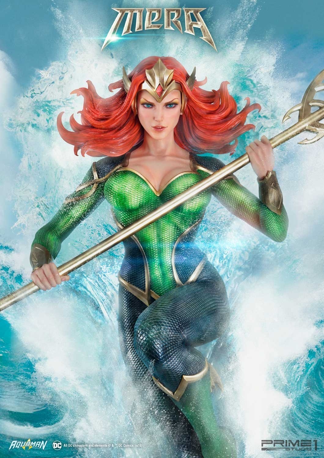 Aquaman - Mera - Museum Masterline Series  (MMDC-33) - 1/3 (Prime 1 Studio) photo 5