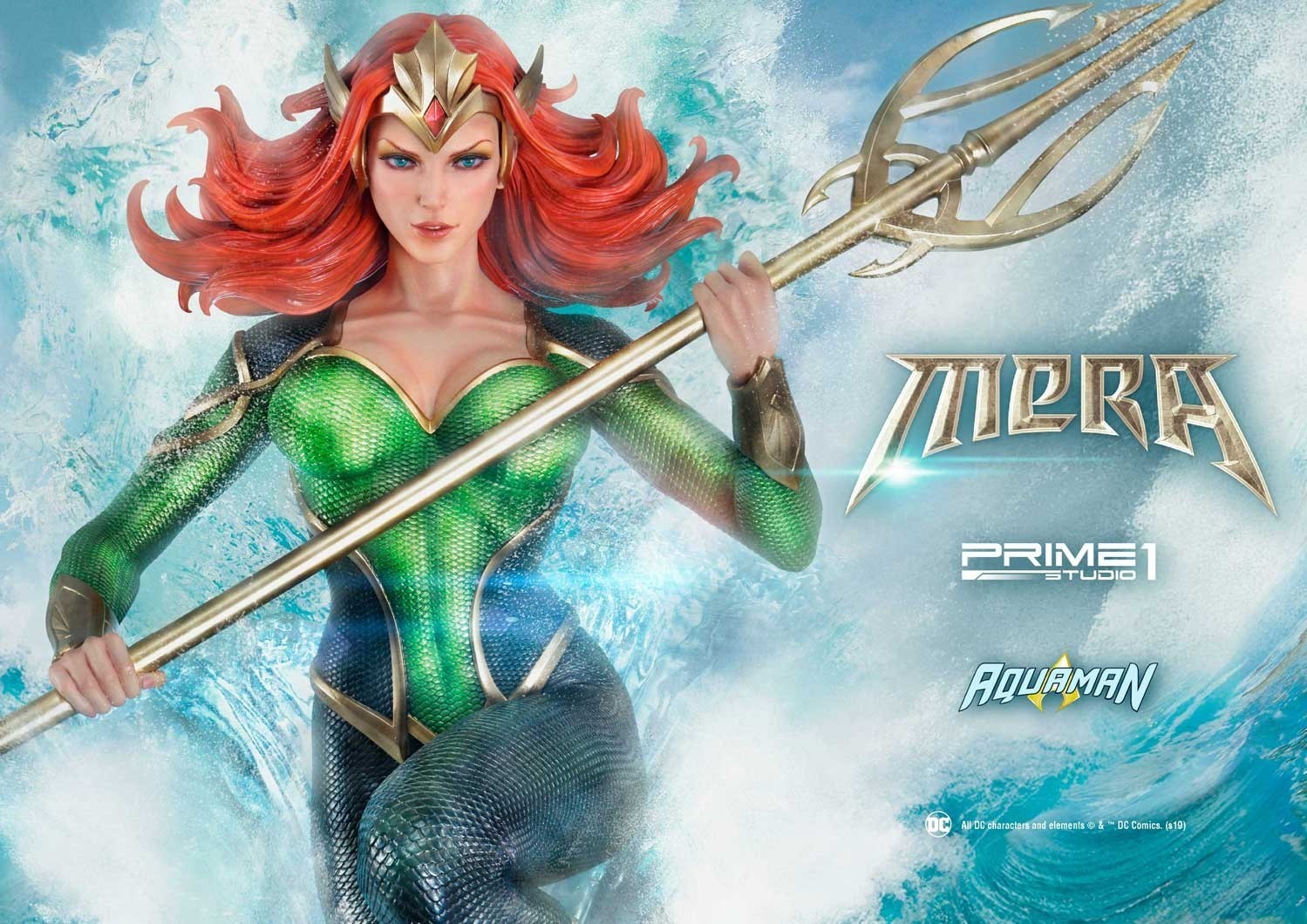 Aquaman - Mera - Museum Masterline Series  (MMDC-33) - 1/3 (Prime 1 Studio) photo 12