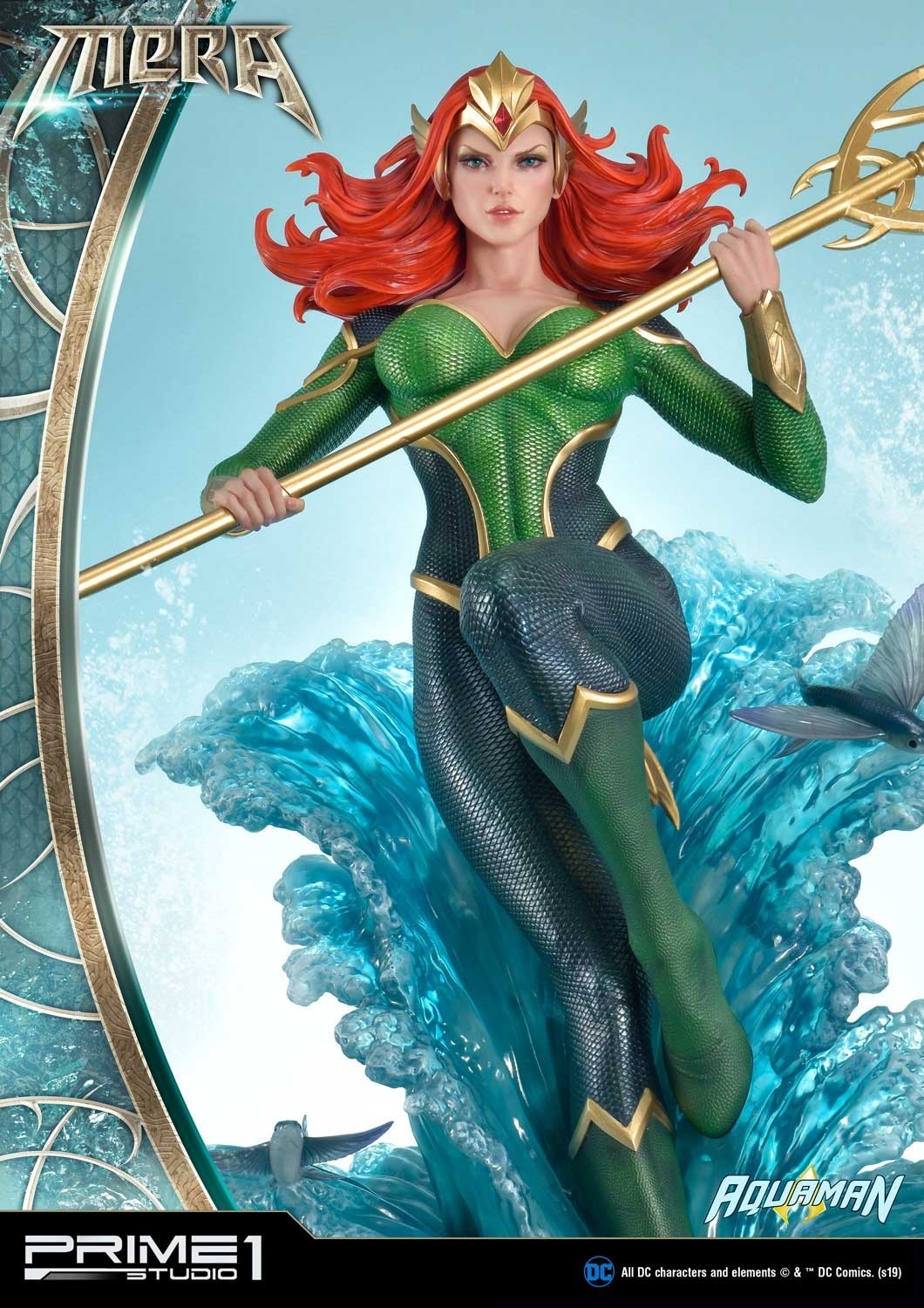 Aquaman - Mera - Museum Masterline Series  (MMDC-33) - 1/3 (Prime 1 Studio) photo 21