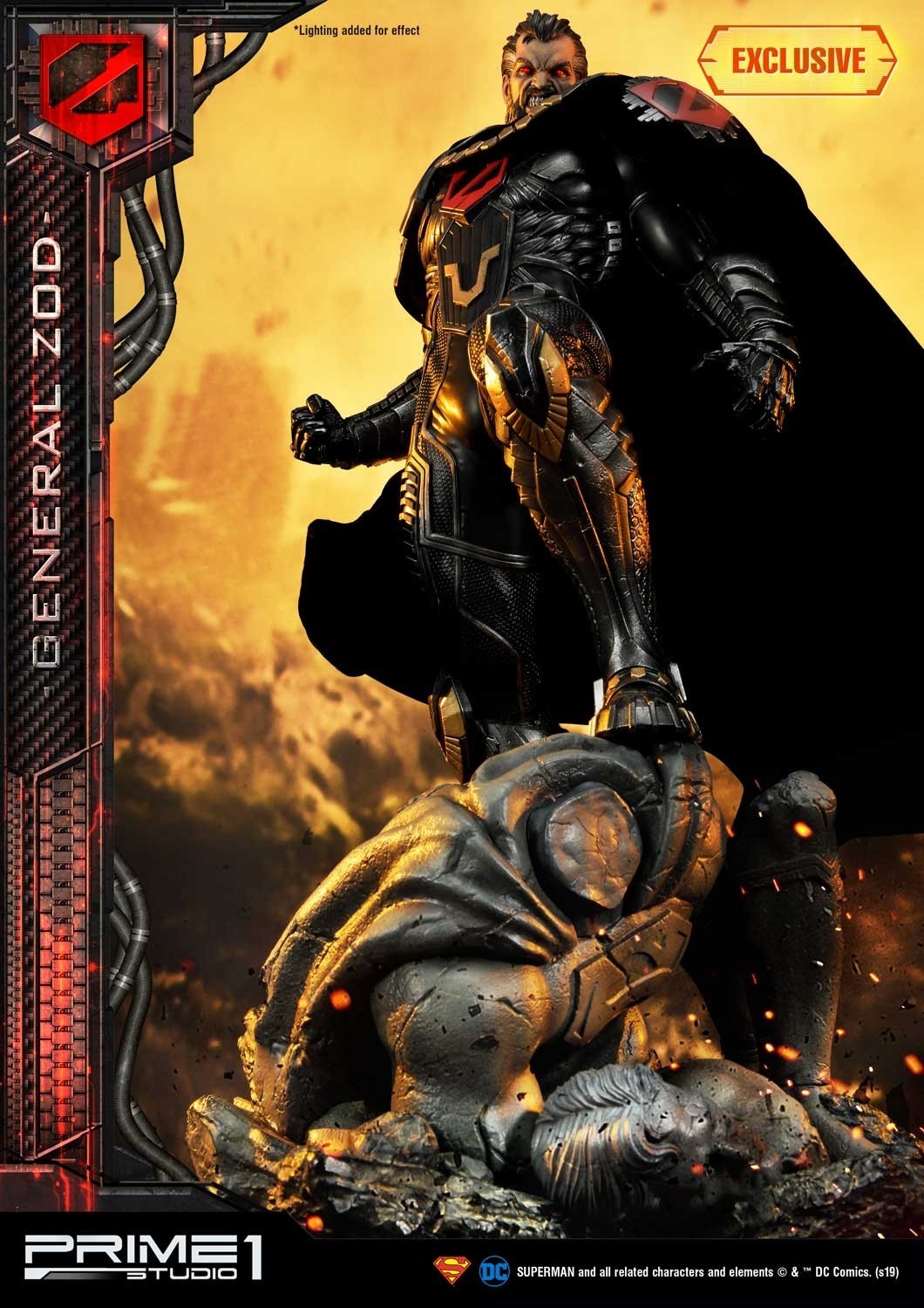 Superman - General Zod - Museum Masterline Series (MMDC-37) - 1/3 (Prime 1 Studio) photo 41