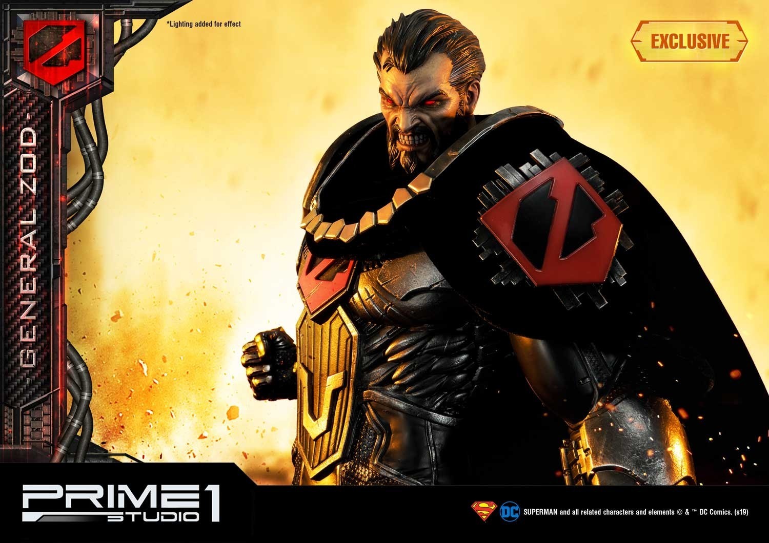 Superman - General Zod - Museum Masterline Series (MMDC-37) - 1/3 (Prime 1 Studio) photo 48
