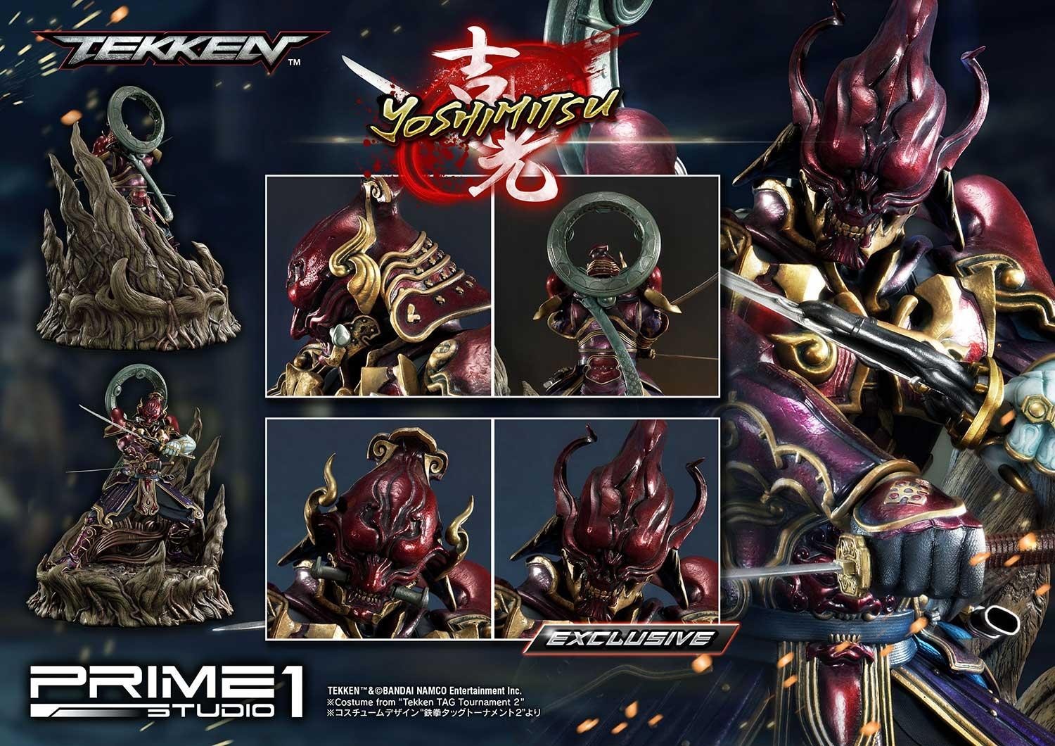 Tekken Tag Tournament 2 - Yoshimitsu - Premium Masterline  (PMTK7-02) - 1/4 (Prime 1 Studio) photo 11