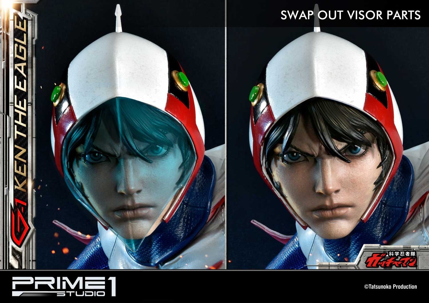 Kagaku Ninjatai Gatchaman - Oowashi no Ken - Premium Masterline  (PMGM-01) - 1/4 (Prime 1 Studio) photo 3