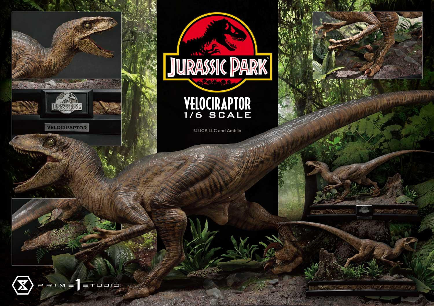 Jurassic Park - Velociraptor - Legacy Museum Collection (LMCJP-04) - 1/6 - Attack (Prime 1 Studio) photo 25
