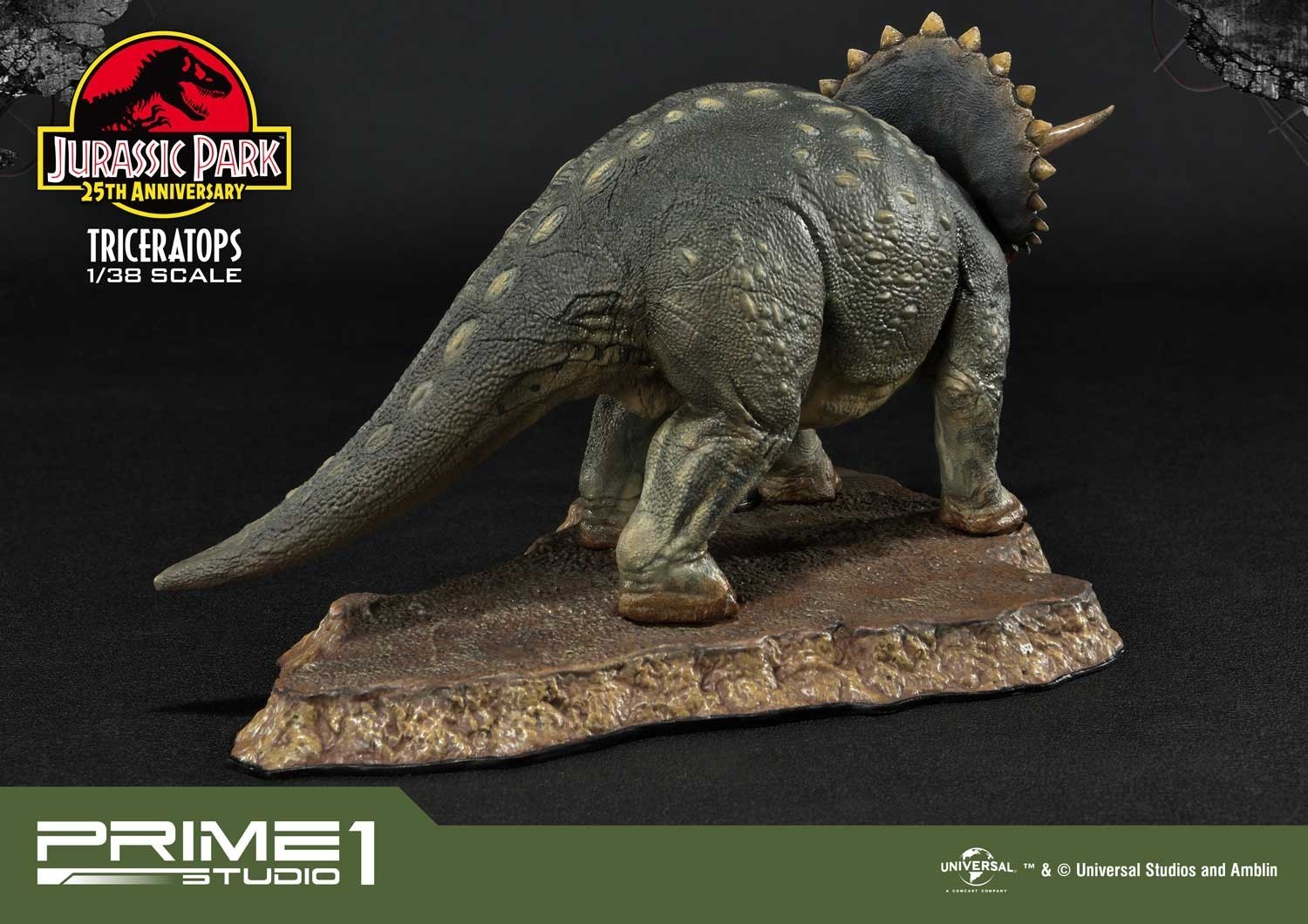 Jurassic Park - Triceratops - Prime Collectible Figures (PCFJP-02) - 1/38 (Prime 1 Studio) photo 3