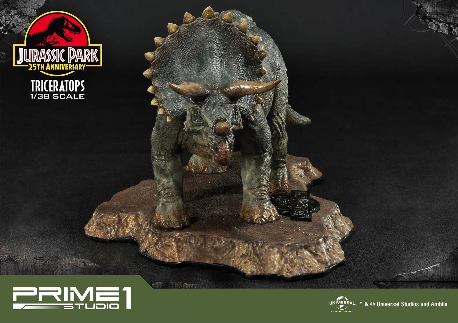 Jurassic Park - Triceratops - Prime Collectible Figures (PCFJP-02) - 1/38 (Prime 1 Studio) photo 9
