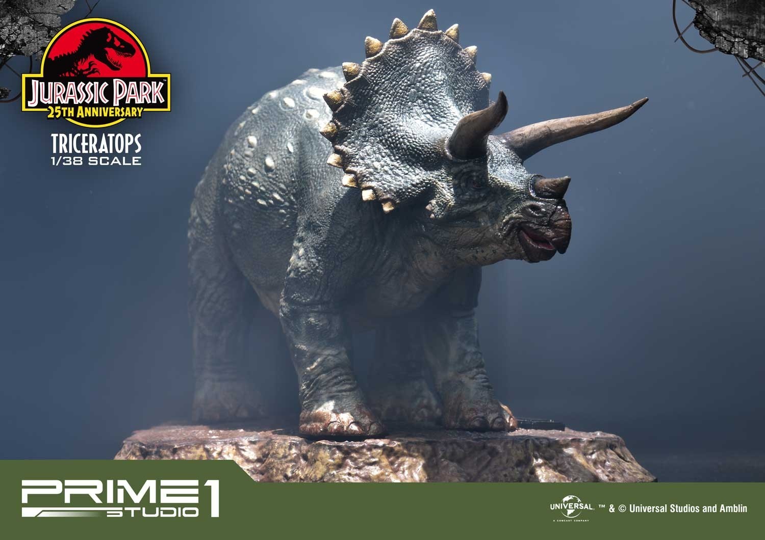 Jurassic Park - Triceratops - Prime Collectible Figures (PCFJP-02) - 1/38 (Prime 1 Studio) photo 18