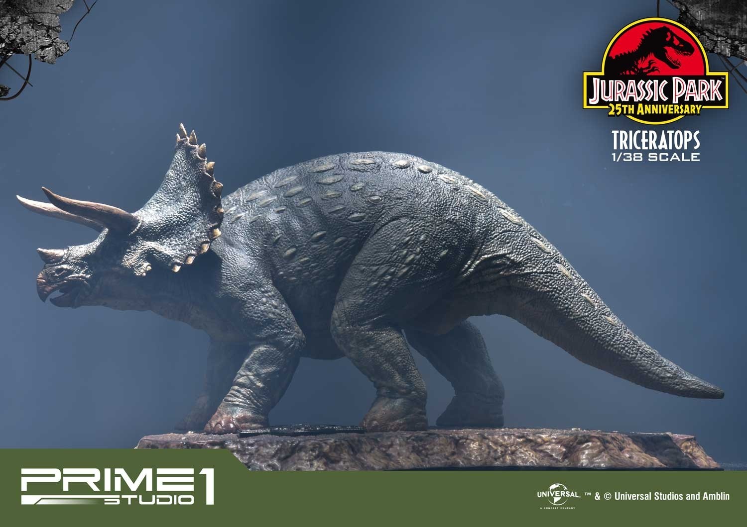 Jurassic Park - Triceratops - Prime Collectible Figures (PCFJP-02) - 1/38 (Prime 1 Studio) photo 19
