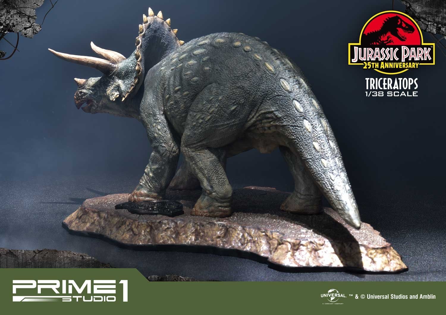 Jurassic Park - Triceratops - Prime Collectible Figures (PCFJP-02) - 1/38 (Prime 1 Studio) photo 20