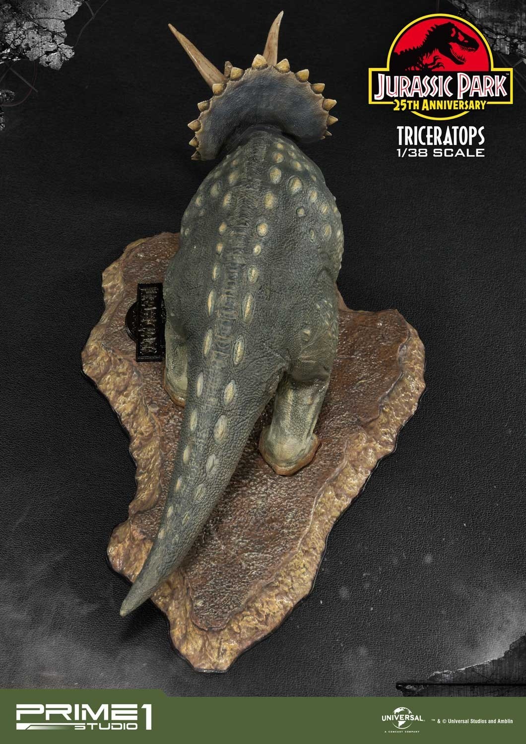 Jurassic Park - Triceratops - Prime Collectible Figures (PCFJP-02) - 1/38 (Prime 1 Studio) photo 21