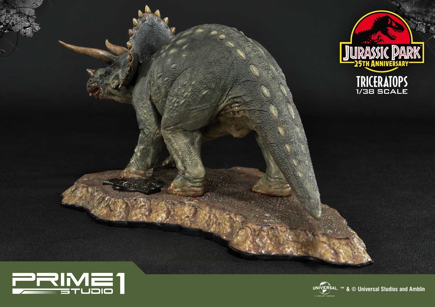 Jurassic Park - Triceratops - Prime Collectible Figures (PCFJP-02) - 1/38 (Prime 1 Studio) photo 29