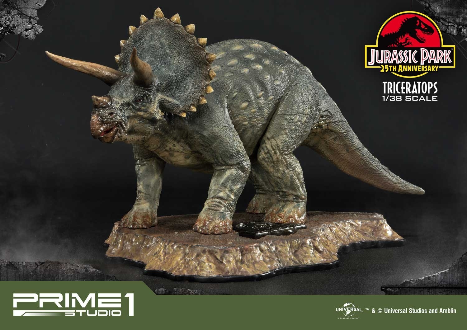 Jurassic Park - Triceratops - Prime Collectible Figures (PCFJP-02) - 1/38 (Prime 1 Studio) photo 34