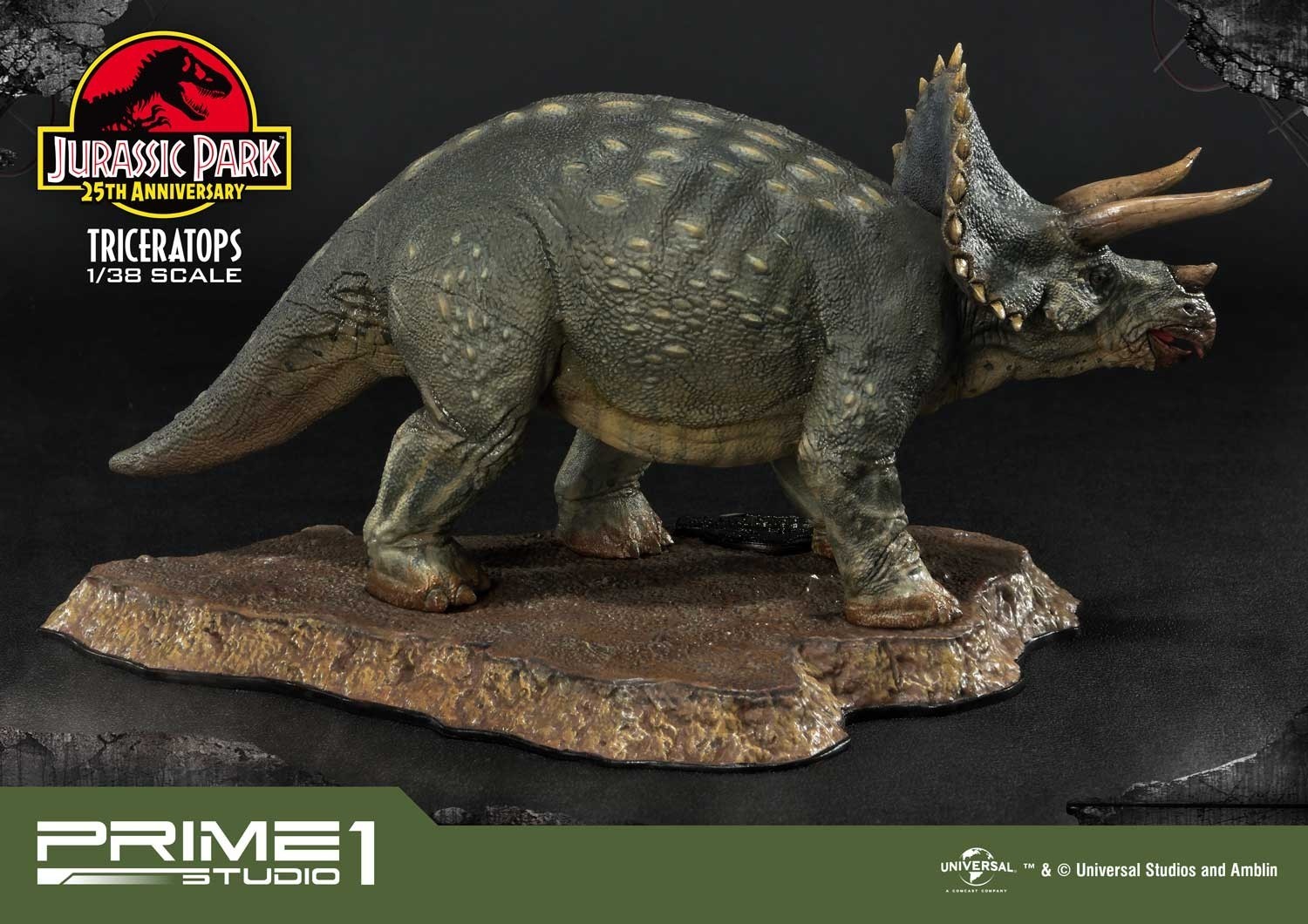 Jurassic Park - Triceratops - Prime Collectible Figures (PCFJP-02) - 1/38 (Prime 1 Studio) photo 36