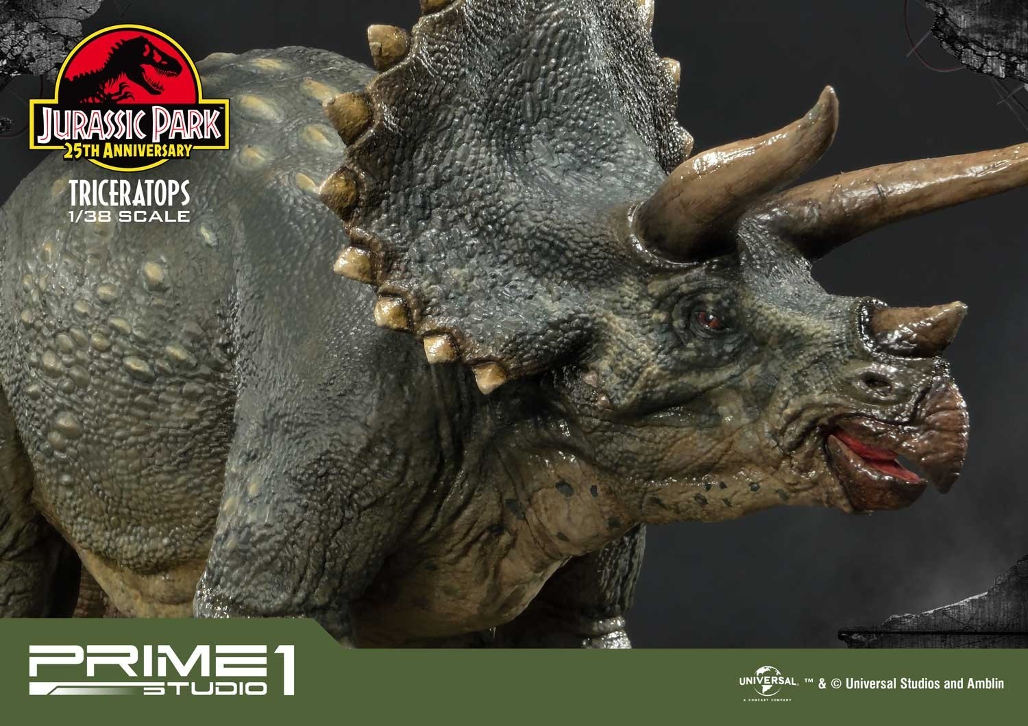 Jurassic Park - Triceratops - Prime Collectible Figures (PCFJP-02) - 1/38 (Prime 1 Studio) photo 37