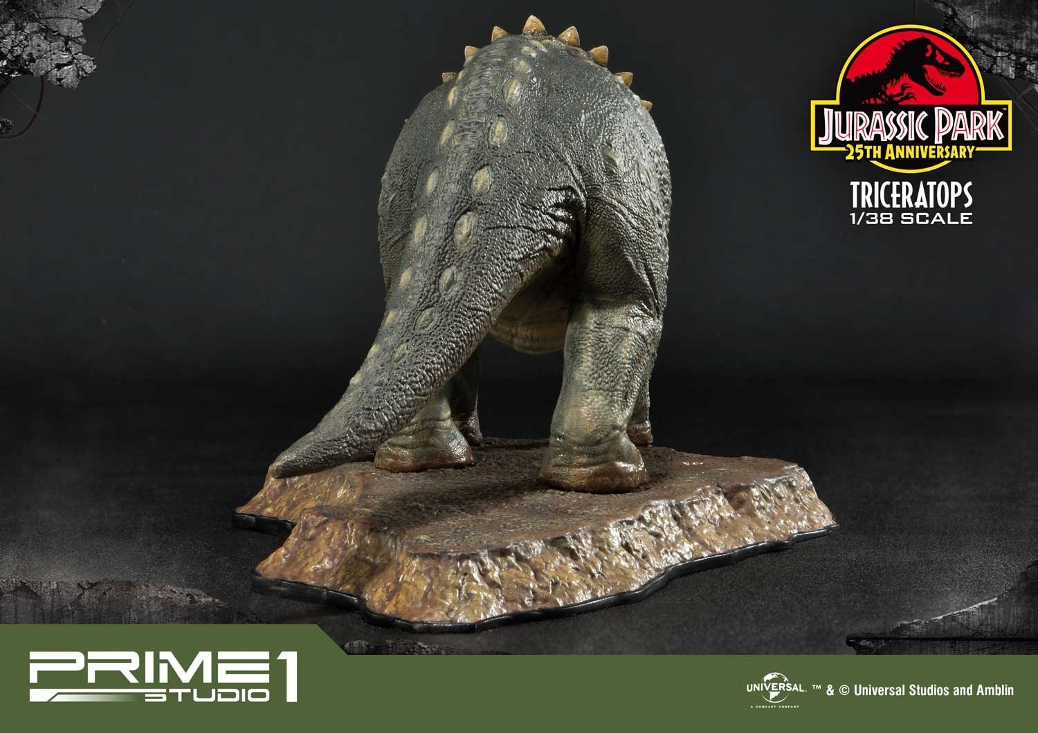 Jurassic Park - Triceratops - Prime Collectible Figures (PCFJP-02) - 1/38 (Prime 1 Studio) photo 40