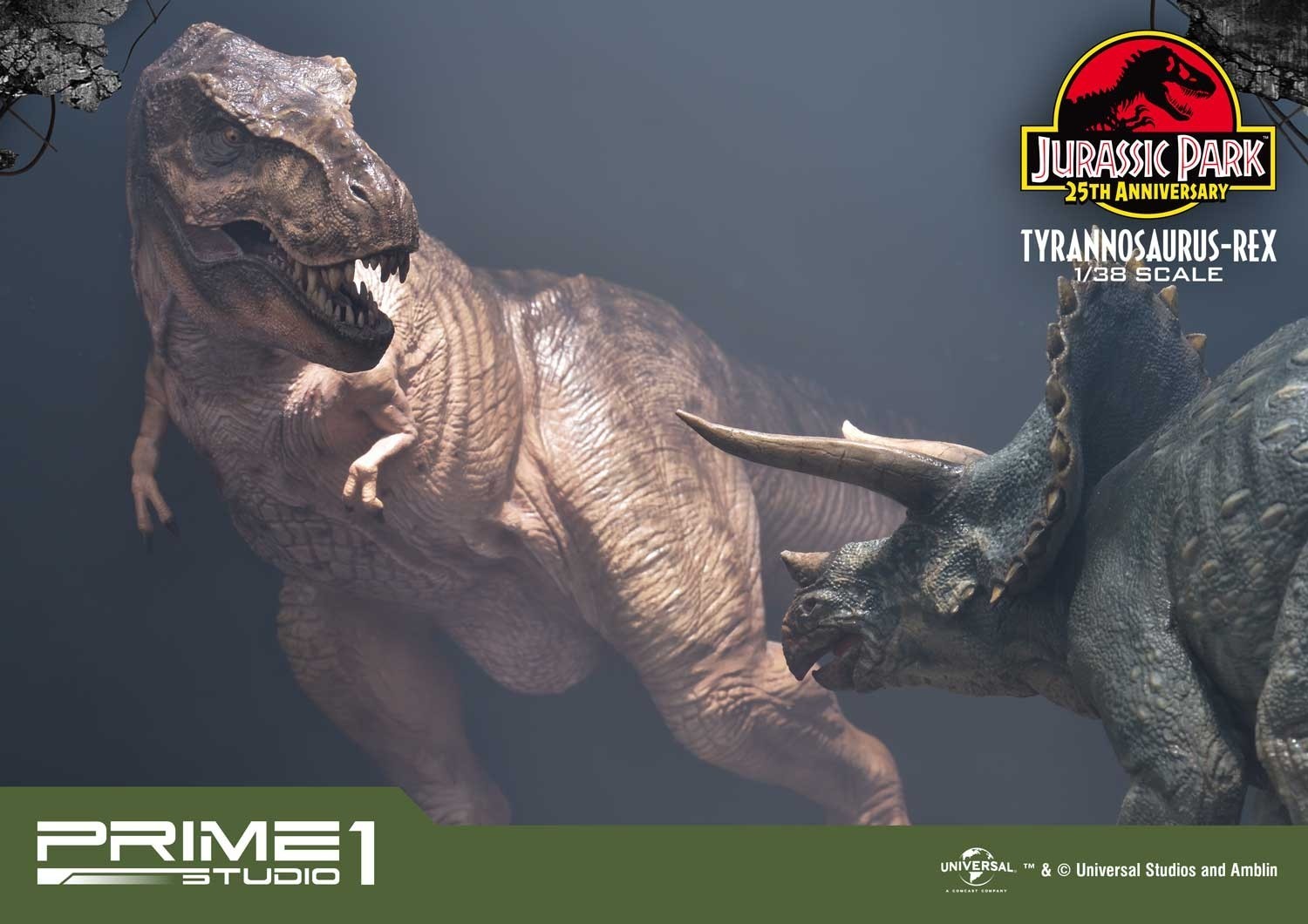 Jurassic Park - Tyrannosaurus Rex - Prime Collectible Figures  (PCFJP-01) - 1/38 (Prime 1 Studio) photo 3