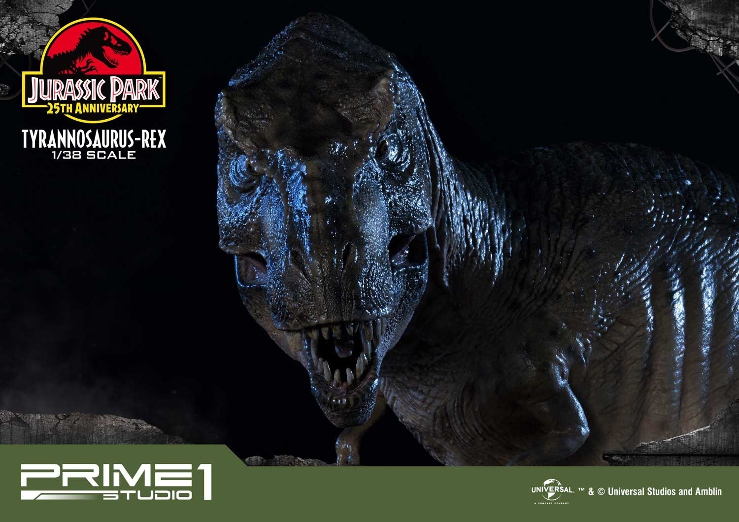 Jurassic Park - Tyrannosaurus Rex - Prime Collectible Figures  (PCFJP-01) - 1/38 (Prime 1 Studio) photo 5