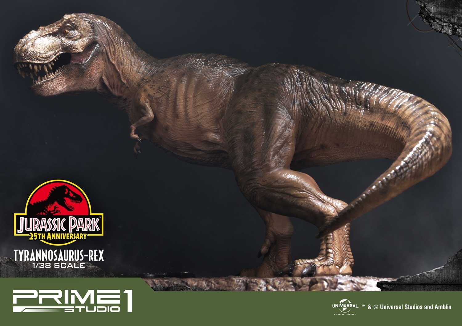 Jurassic Park - Tyrannosaurus Rex - Prime Collectible Figures  (PCFJP-01) - 1/38 (Prime 1 Studio) photo 9