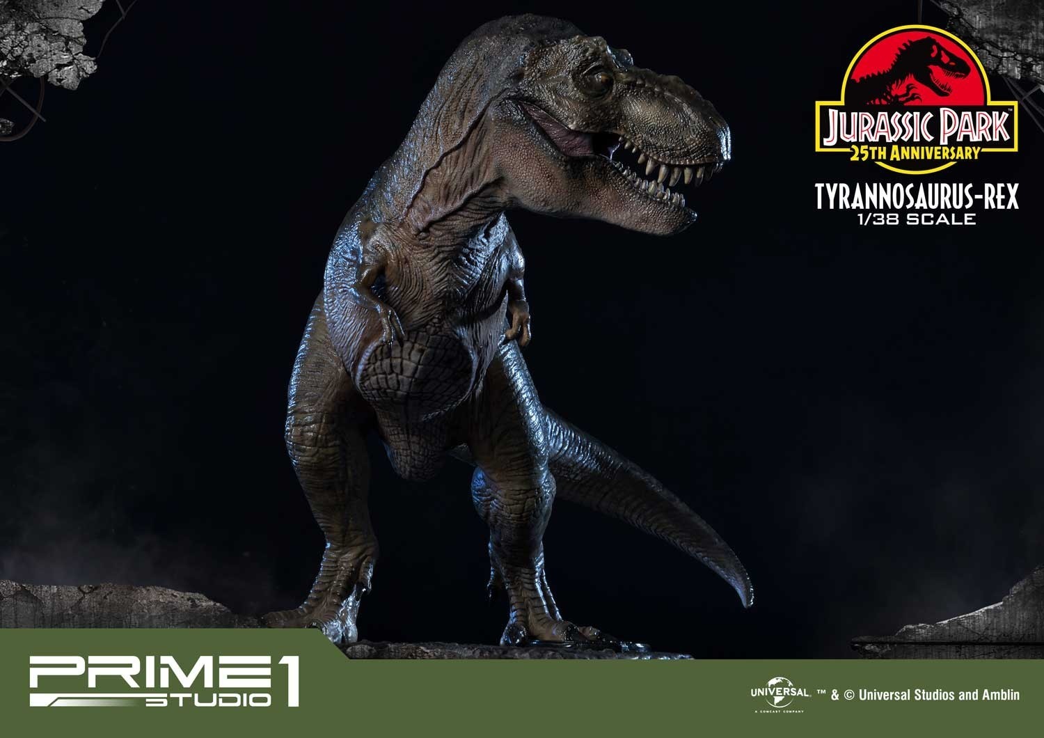 Jurassic Park - Tyrannosaurus Rex - Prime Collectible Figures  (PCFJP-01) - 1/38 (Prime 1 Studio) photo 10