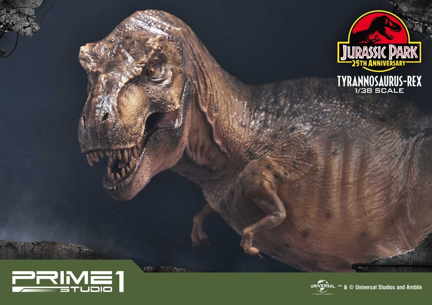 Jurassic Park - Tyrannosaurus Rex - Prime Collectible Figures  (PCFJP-01) - 1/38 (Prime 1 Studio) photo 12