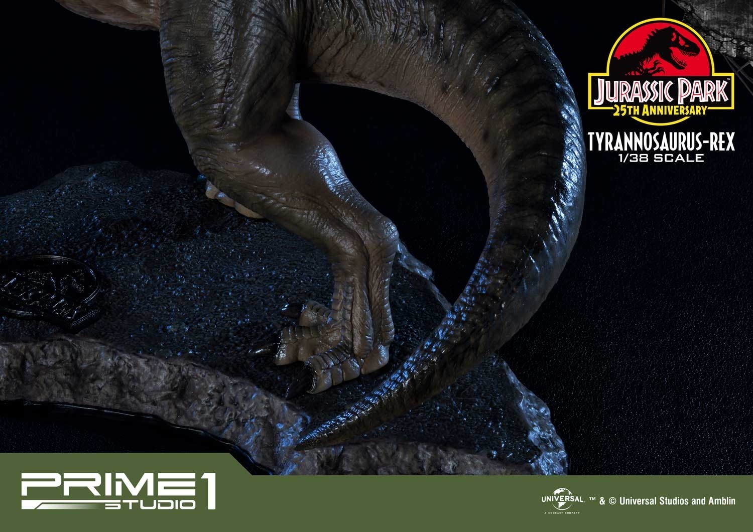 Jurassic Park - Tyrannosaurus Rex - Prime Collectible Figures  (PCFJP-01) - 1/38 (Prime 1 Studio) photo 13