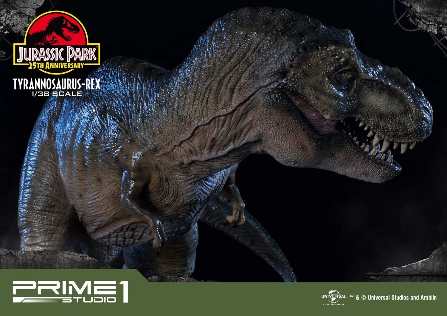 Jurassic Park - Tyrannosaurus Rex - Prime Collectible Figures  (PCFJP-01) - 1/38 (Prime 1 Studio) photo 14